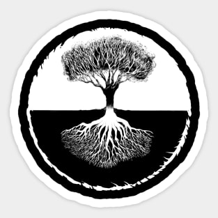 Roots to Branches Sticker